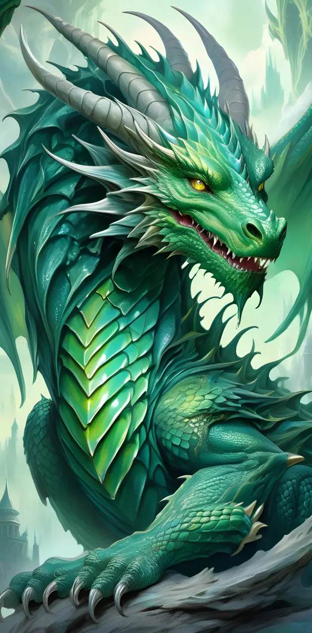 Green Maned Dragon