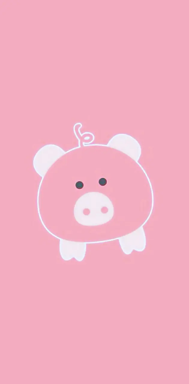 Cute Pink Pig