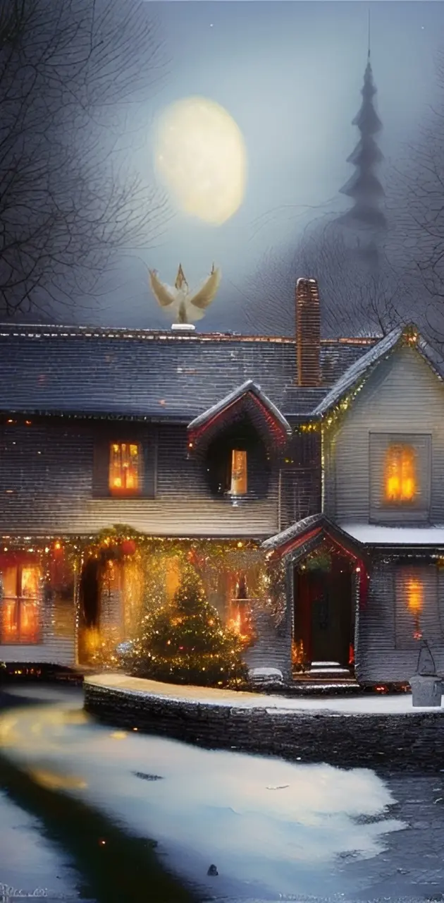 Christmas Farmhouse 