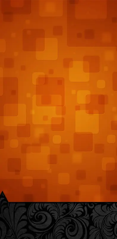 Simple Orange Cubes