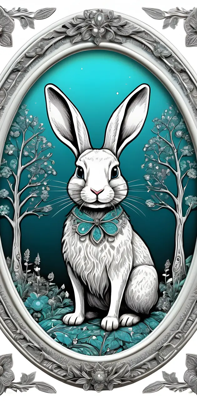 Rabbit in Frame #1