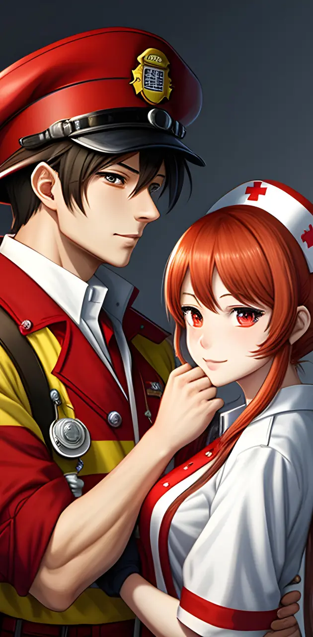 Nurse and Firefighter