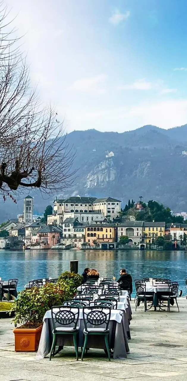 Lake orta Italy 