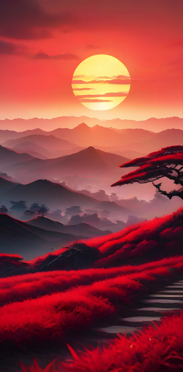 Scarlet Sunset