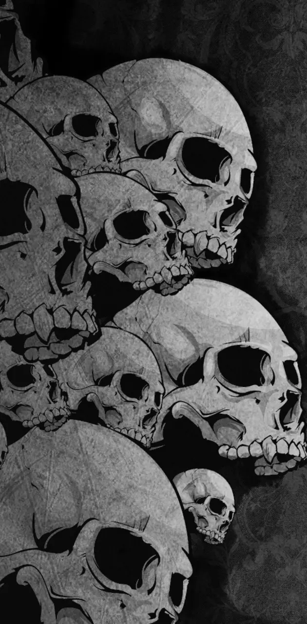 Skulls wallpaper by Skate_boY - Download on ZEDGE™ | 6492
