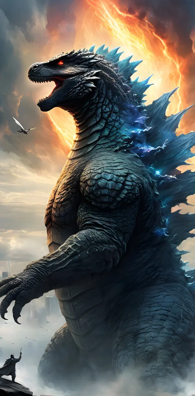 realistic Godzilla
