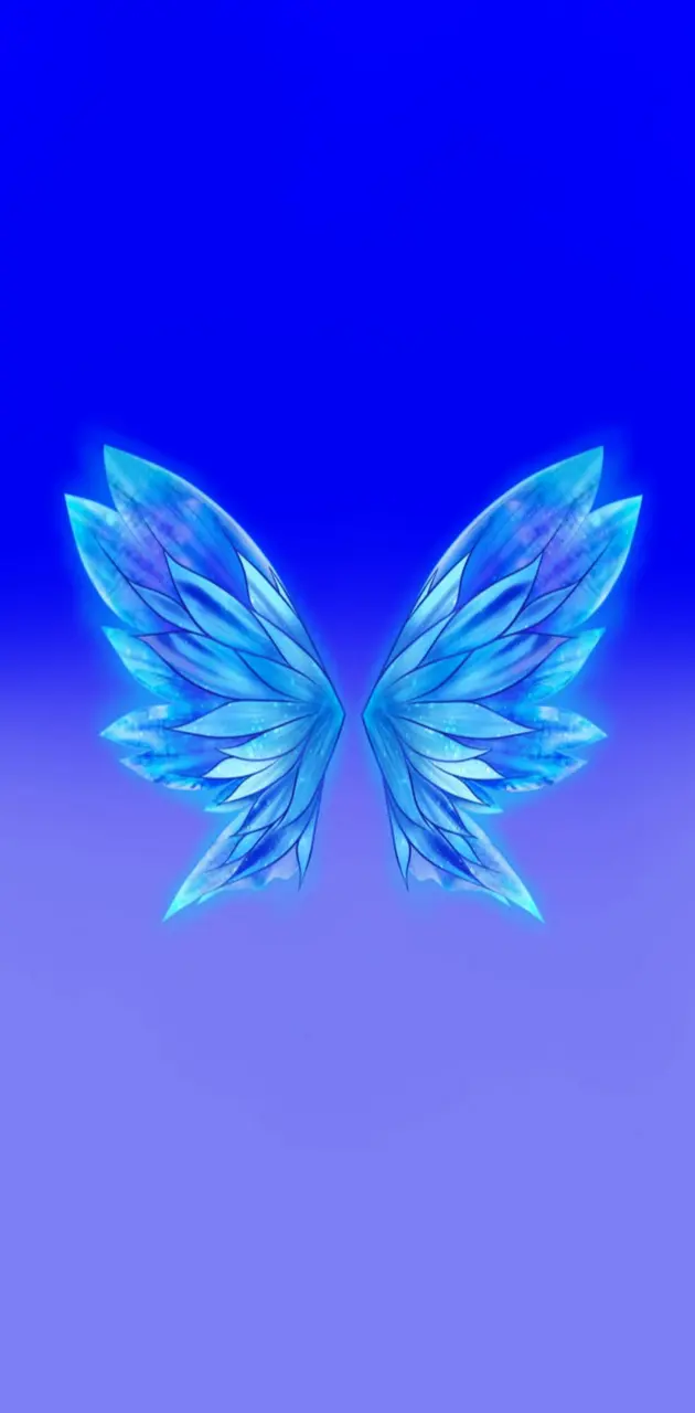 Blue wings