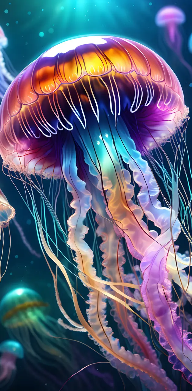 opalescent jellyfish