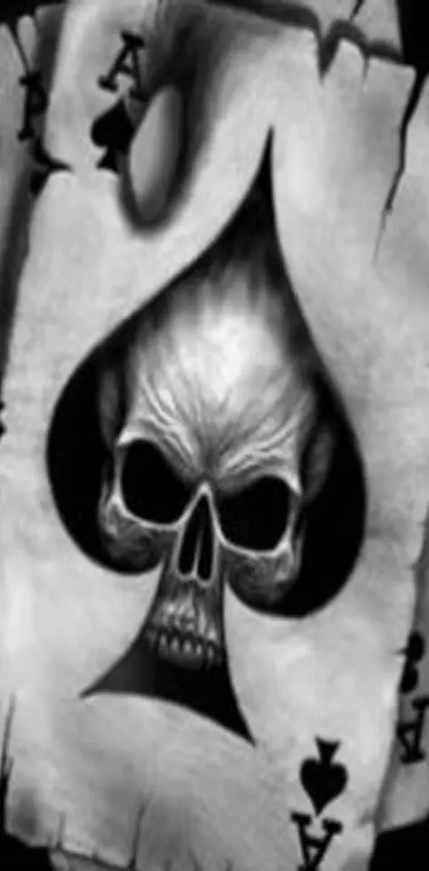Skull Of Spades