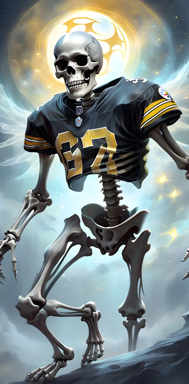 Steelers Skeleton
