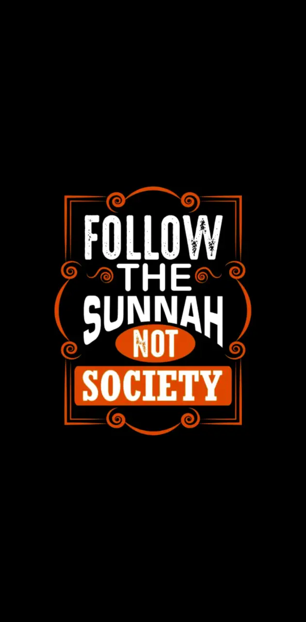 Follow sunnah