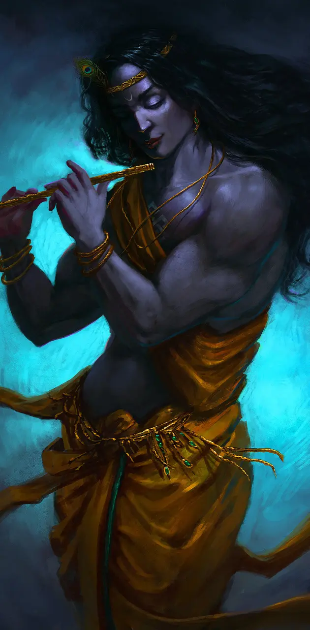 Krishna flute 