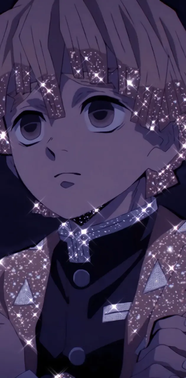 Sparkly anime boy