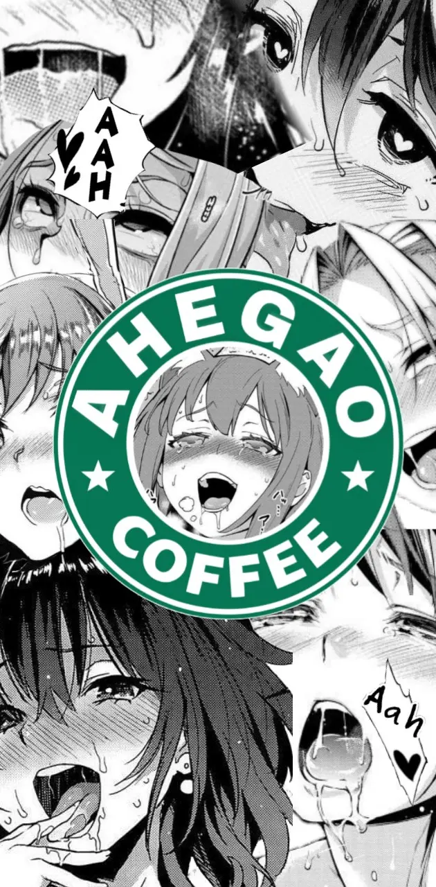 Ahegao Coffee wallpaper by Bash_art_77 - Download on ZEDGE™ | cfa3