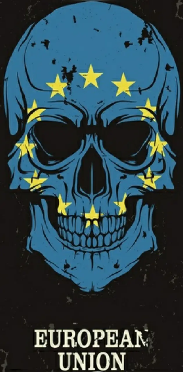 European Union Skull