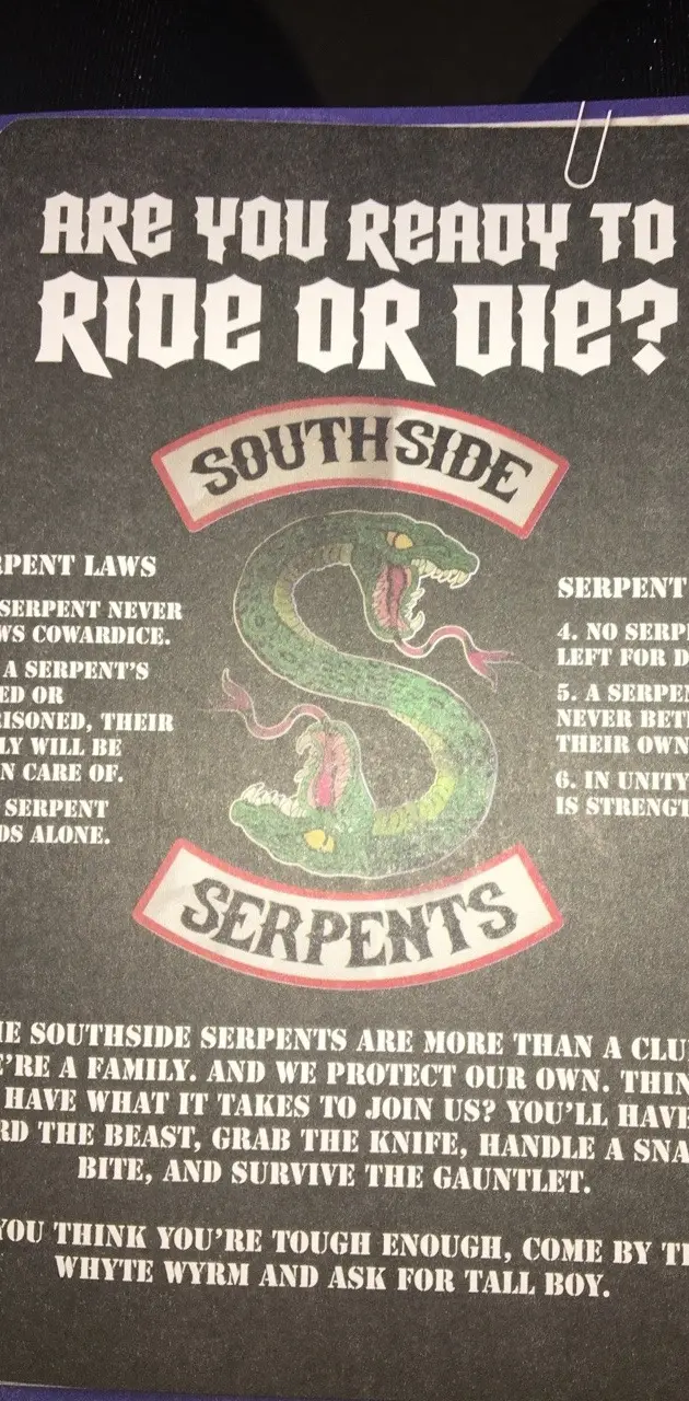 Serpent laws
