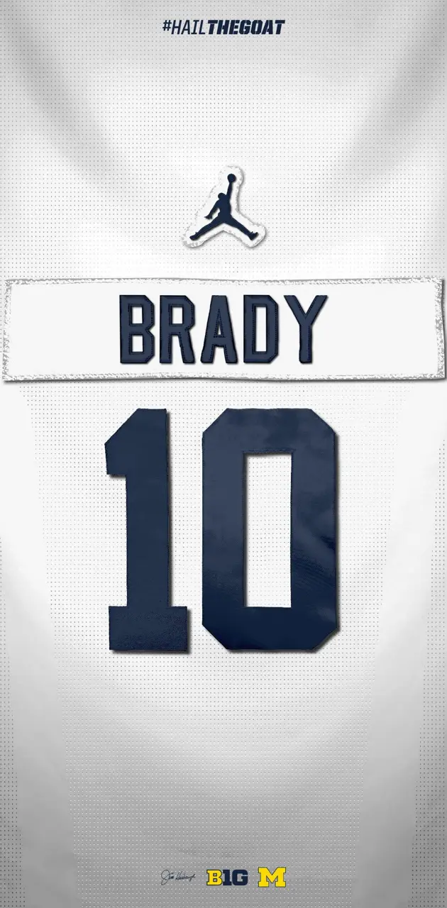 Download Tom Brady White Patriots Jersey Wallpaper