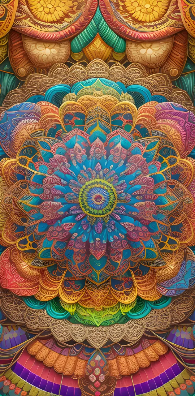 Tapestry rainbow color