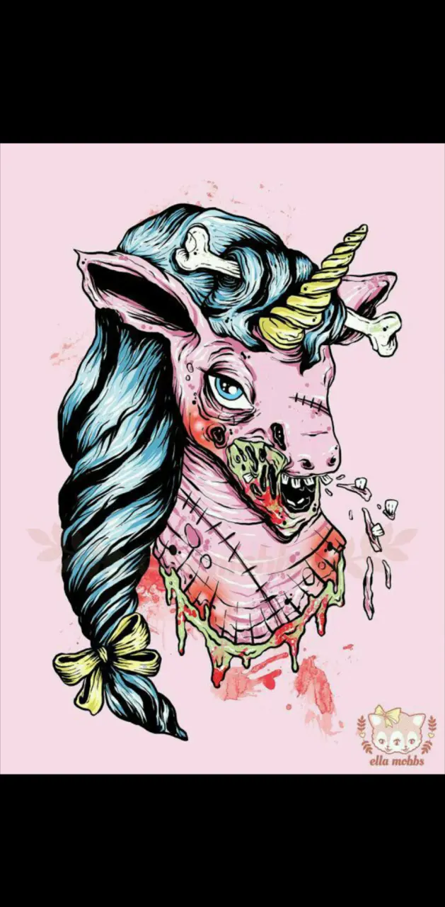 Zombie unicorn