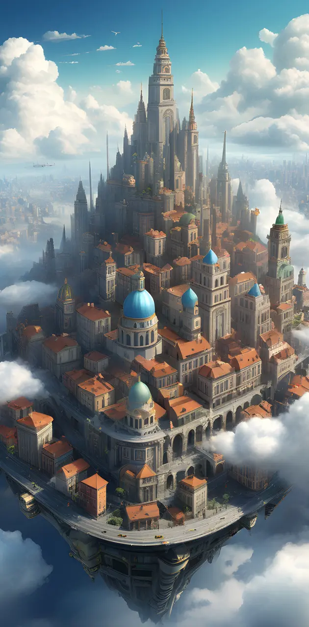 City on a cloud