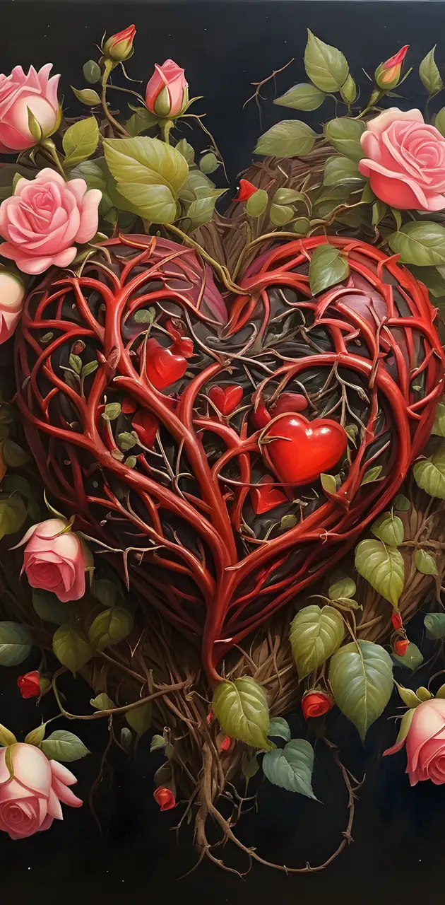 intricate heart