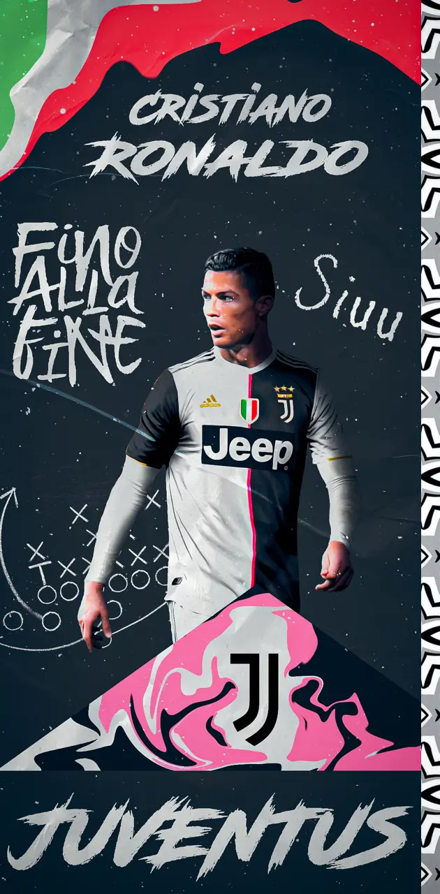 Download Juventus Jeep Jersey Ronaldo iPhone Wallpaper