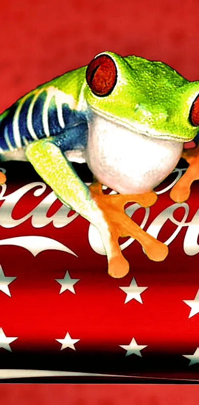 Coke Frog