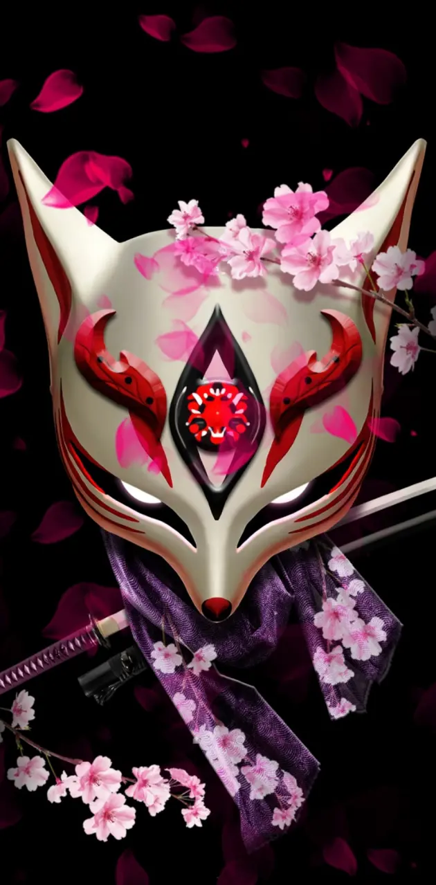 Oni Fox Mask