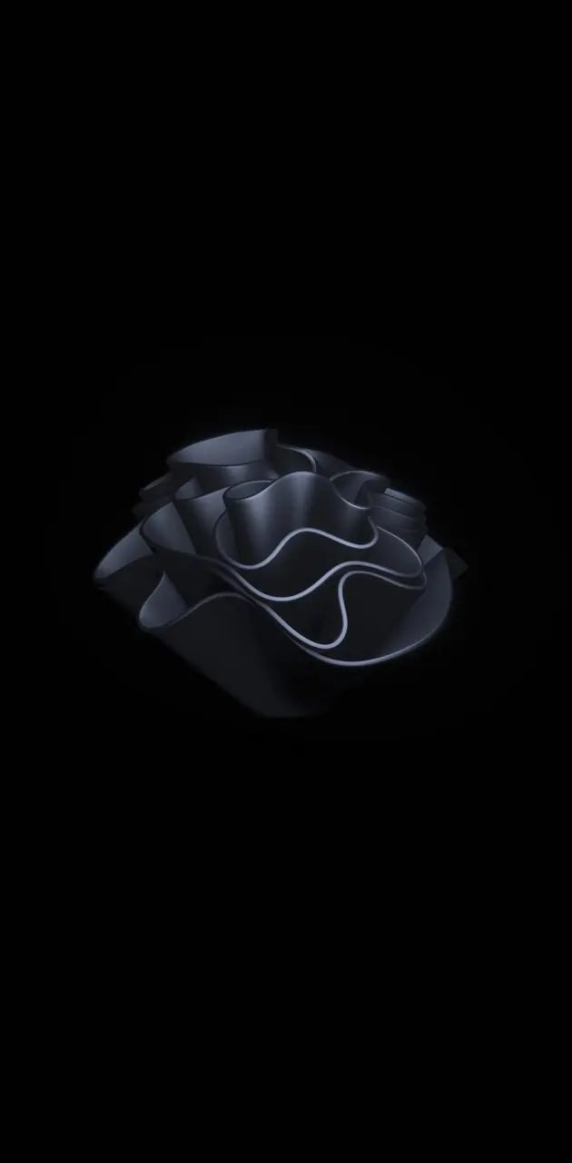 Abstract Black Rose
