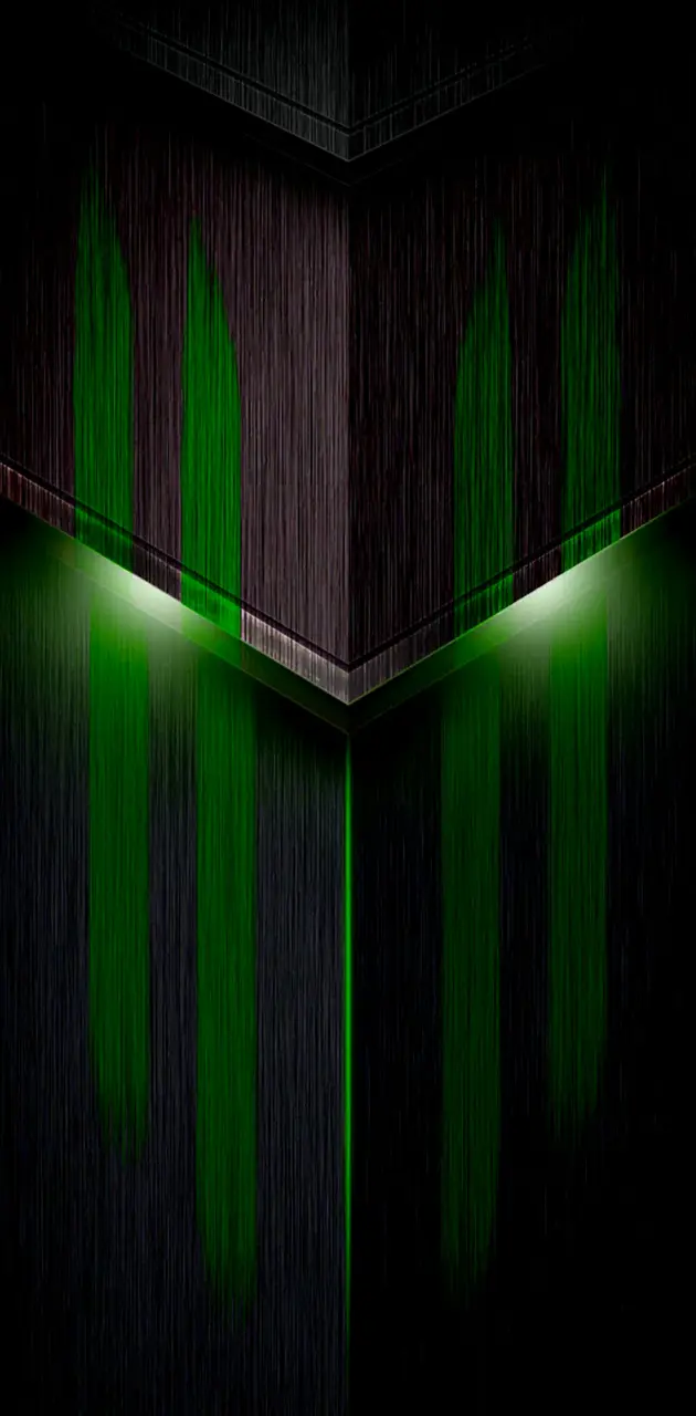 black and green