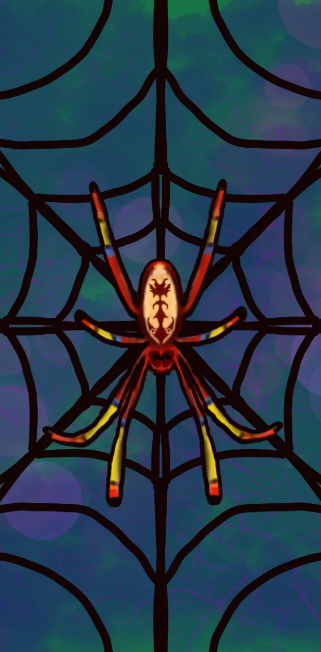  Psychedelic spider
