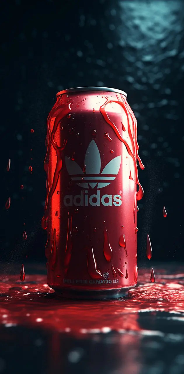 Adidas red En drink