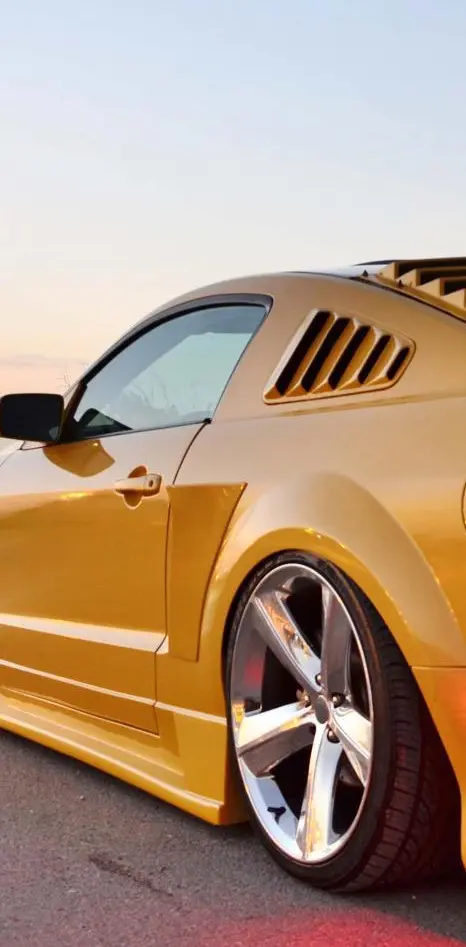 Ford Mustang Yellow