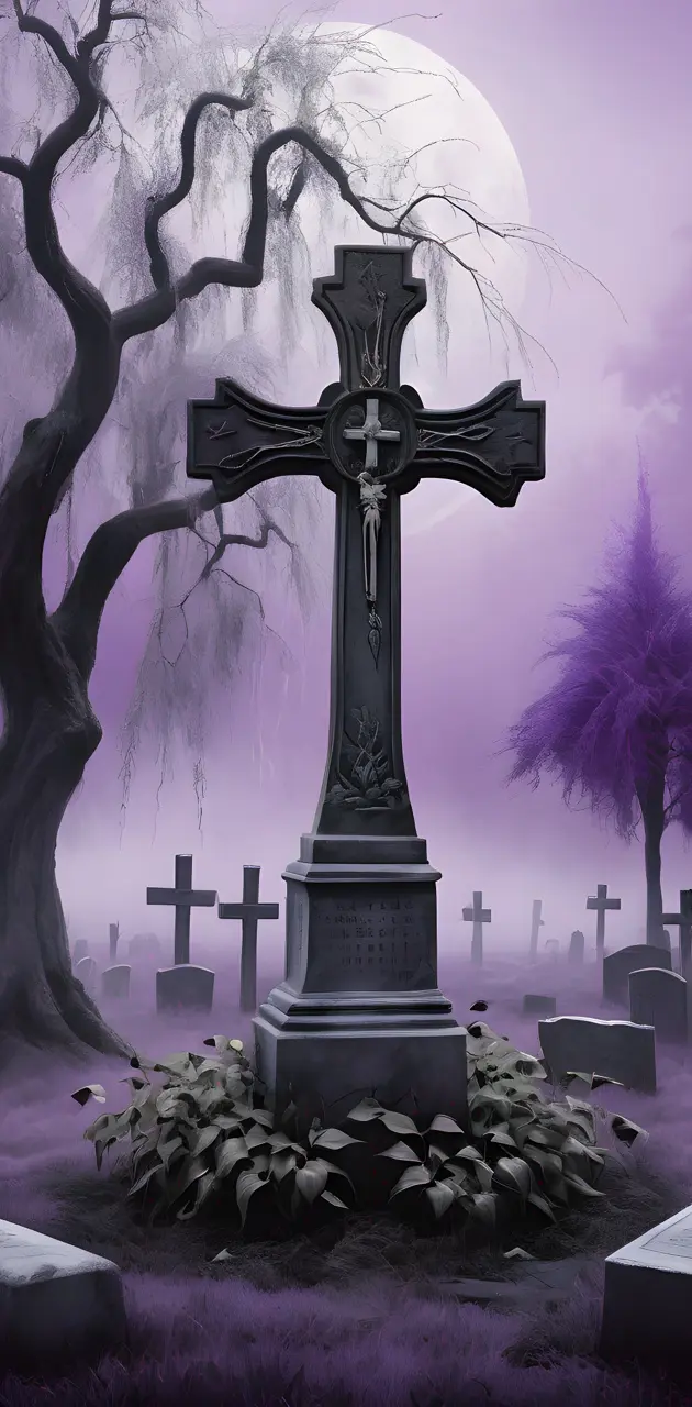 purple graveyard