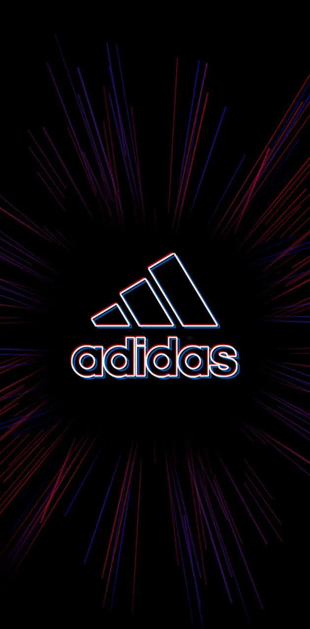 Adidas Colored glitch