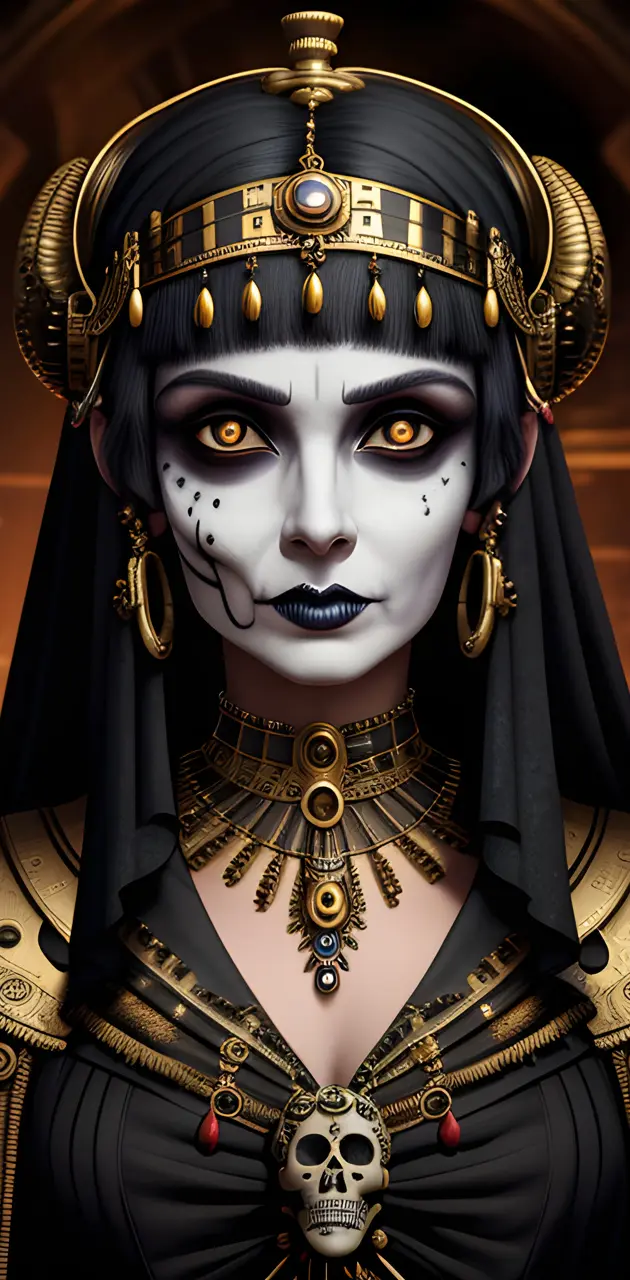Goth female pharaoh