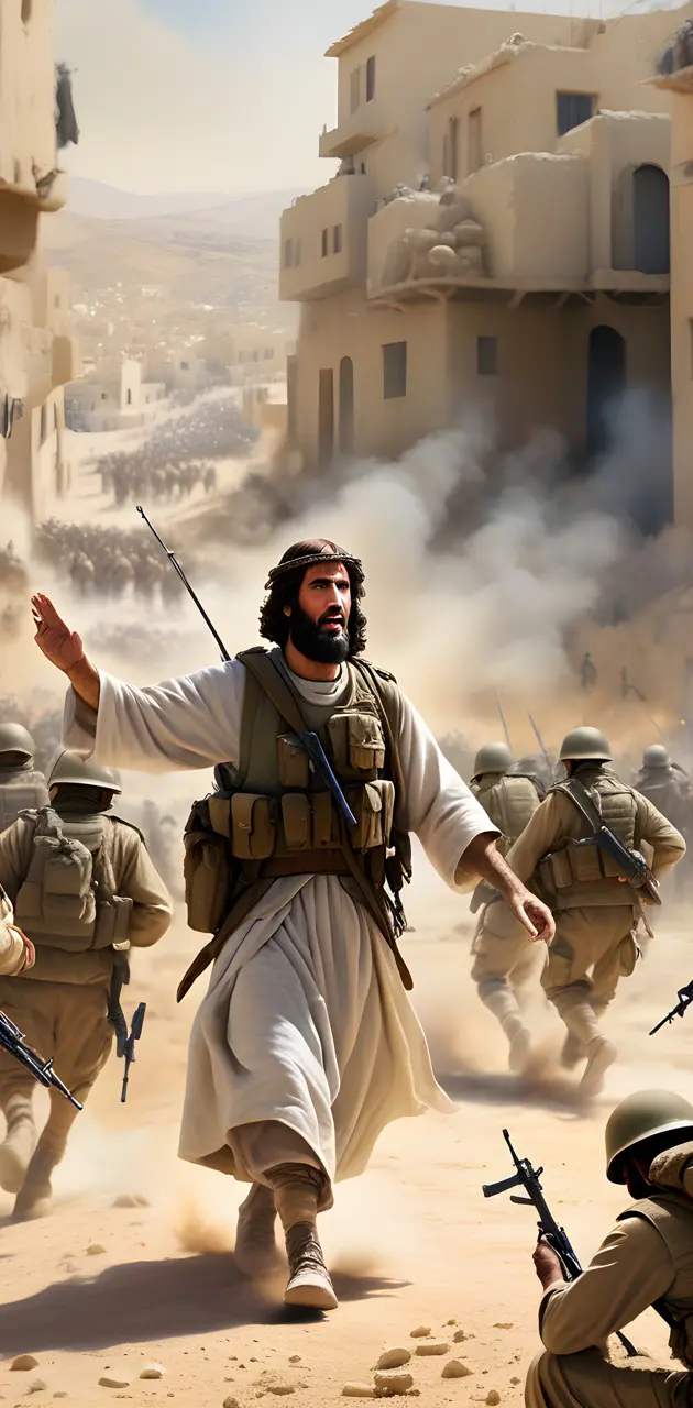 Yeshua fights for His people Israel