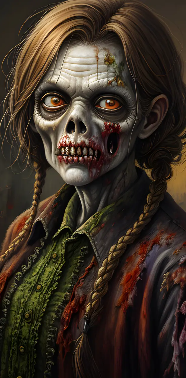 Zombie woman