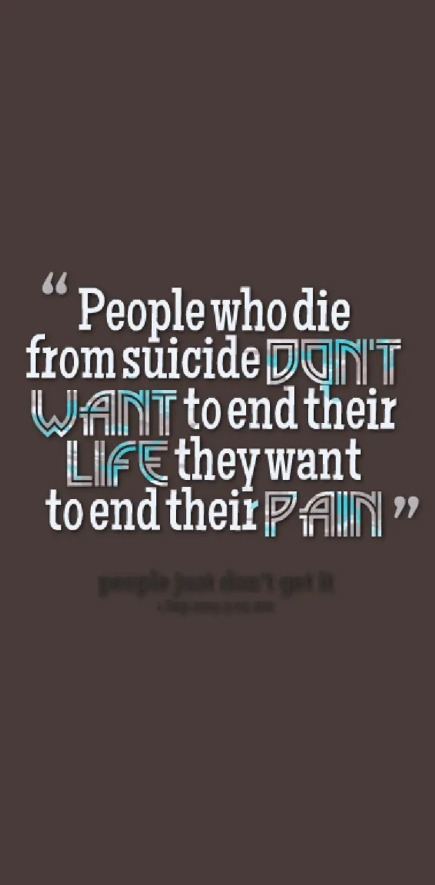 people end pain