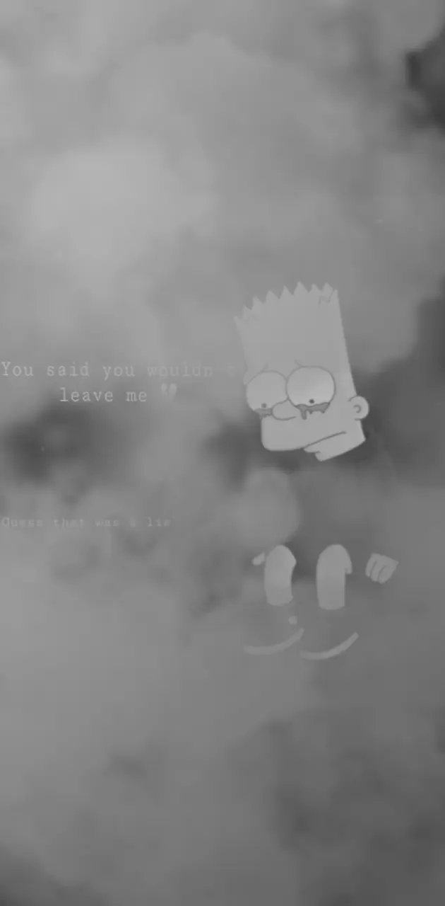 Bart sad aesthetic