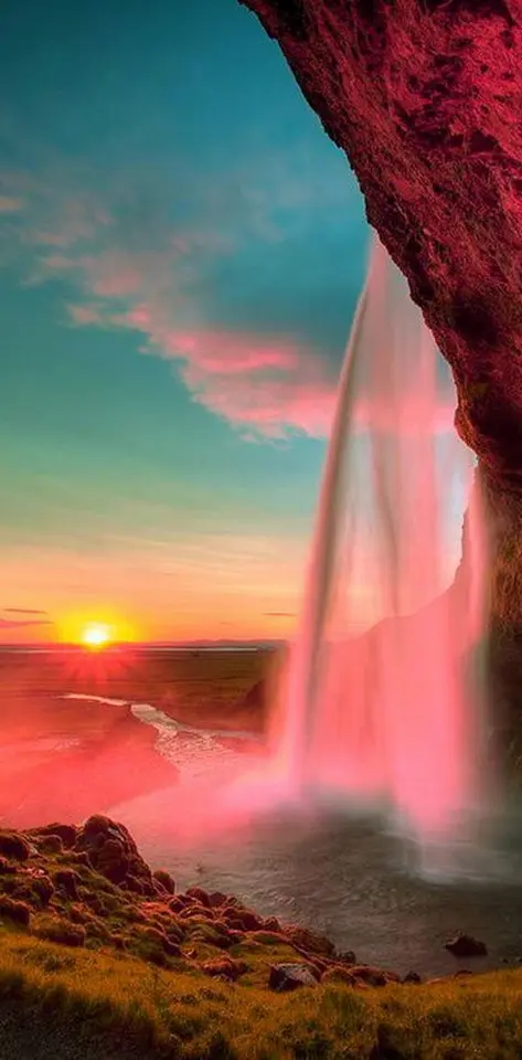 Sunset Falls