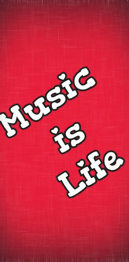 music is life - red