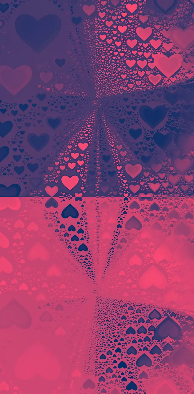 Duotone Pink Hearts