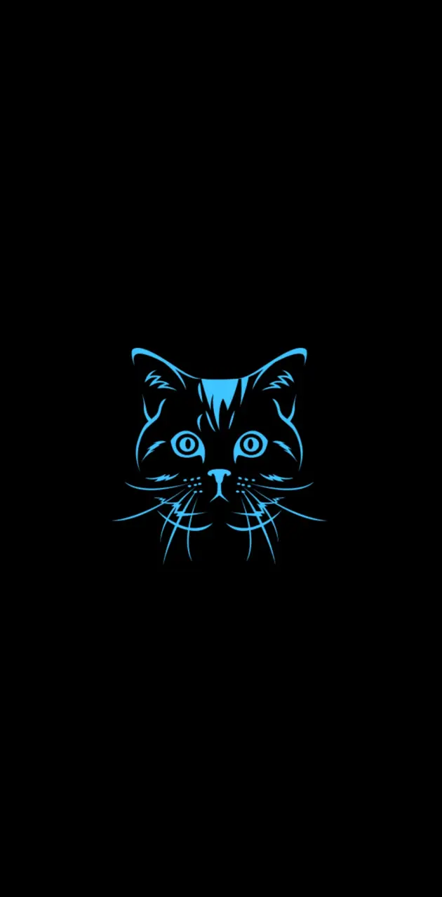 Cat logo wallpaper 