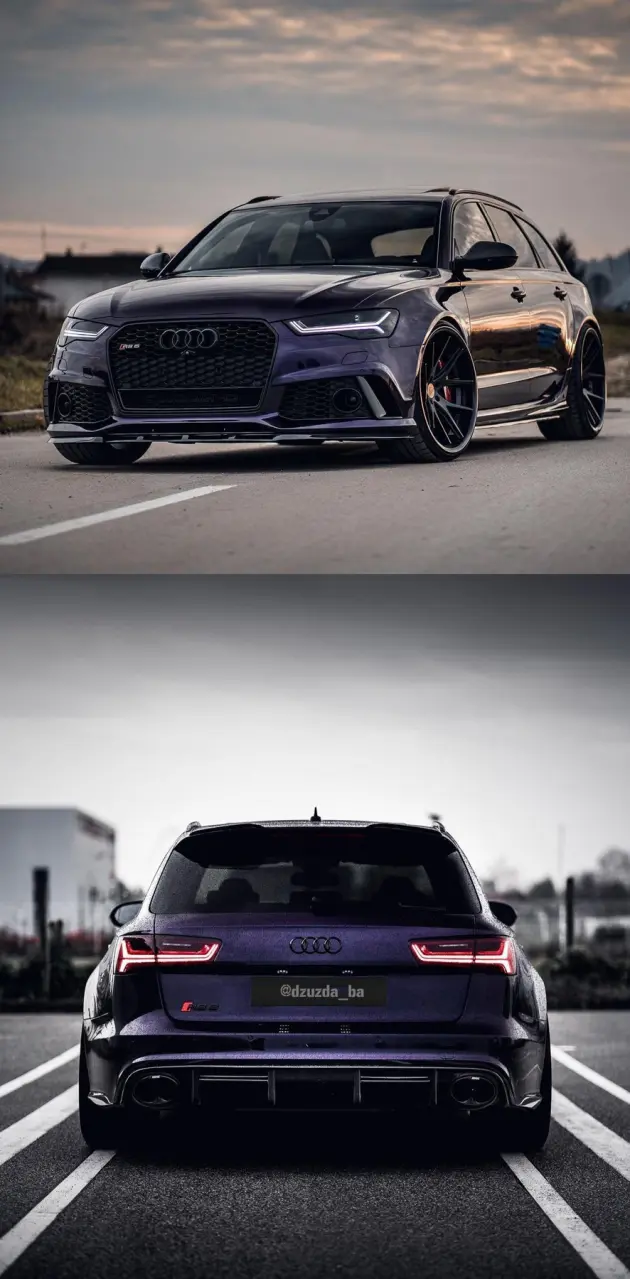 Audi RS6 Purple