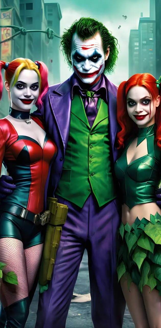 Joker with his Ladies