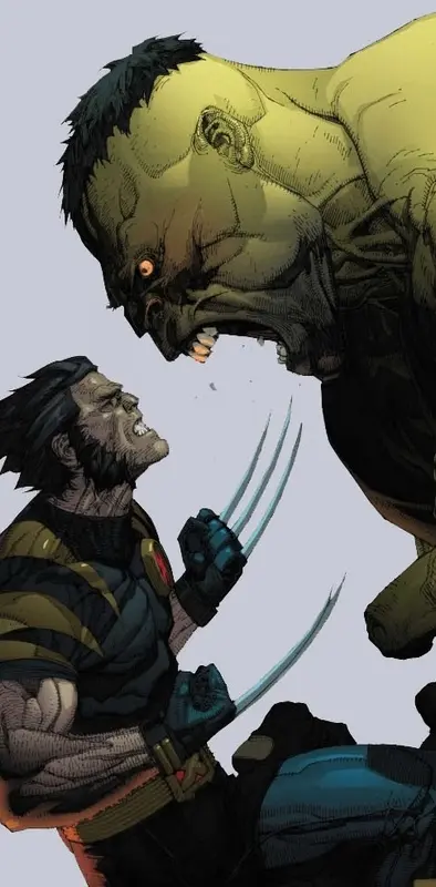 Wolverine Vs Hulk