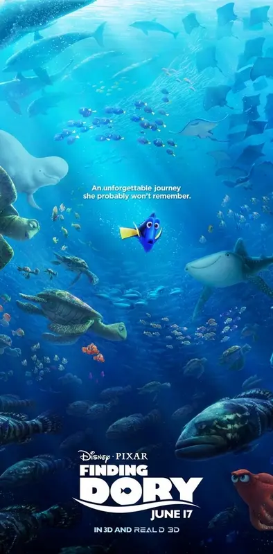 finding dory  poster