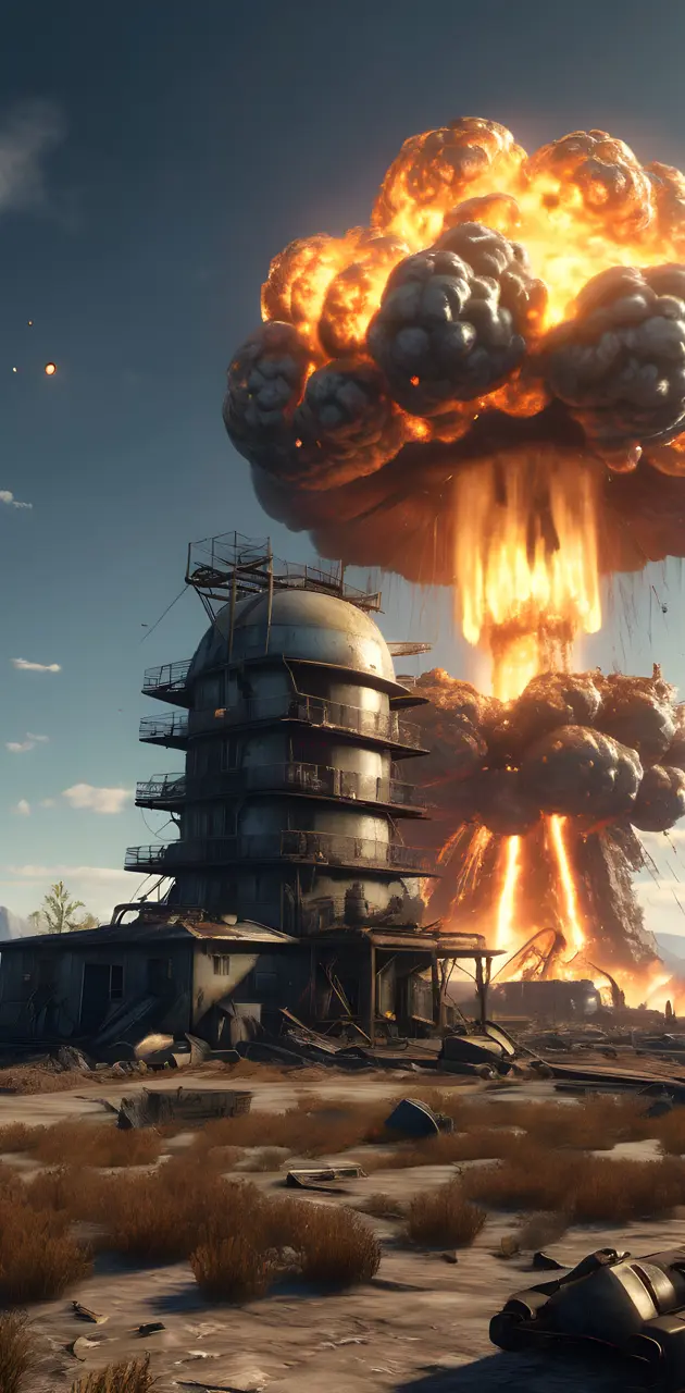 fallout explosion, a bit more than dynamite 🧨