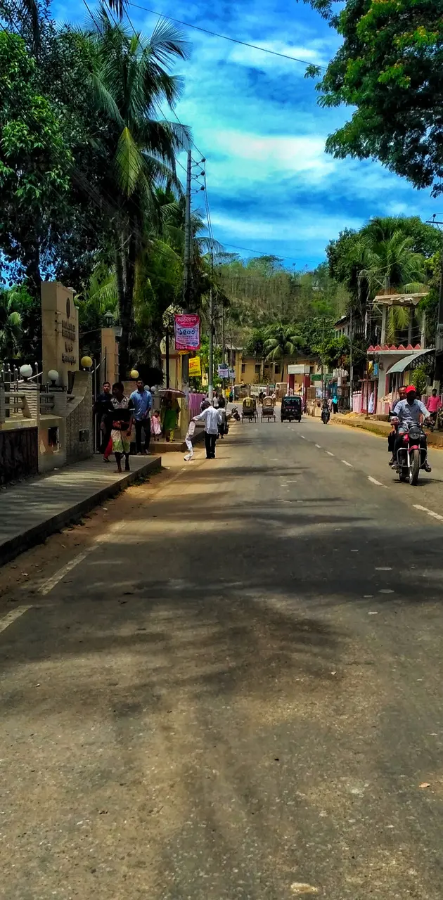 Bandarban main road 